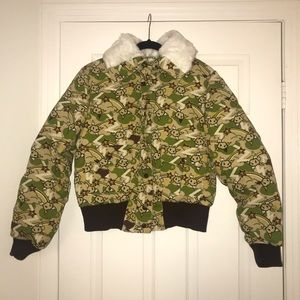 Tokidoki Camo-Inspired Bomber Jacket